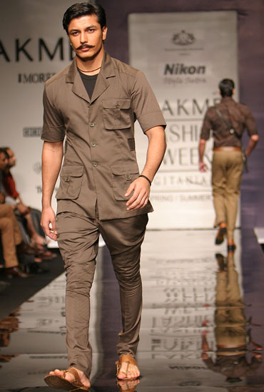 Indian Safari Suit (Image Courtesy: Fashionably Desi)