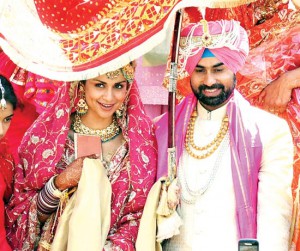 Gul Panag With Her Husband Gurshwinder Singh Attari (Source: mid day)