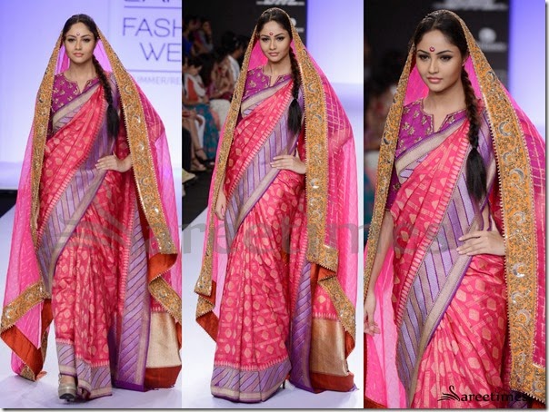 Bridal Saree Draping  Silk Saree Draping in different styles